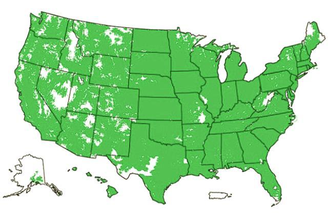 Network Coverage Map